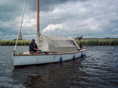 Contemplative under cover