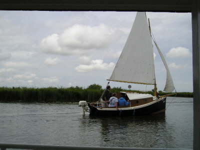 ...plus a sailing wind ...