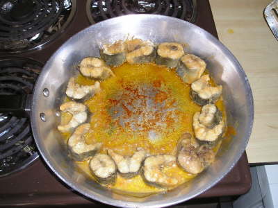 Tired Matelots cook ...