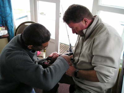 Room to tackle up ...