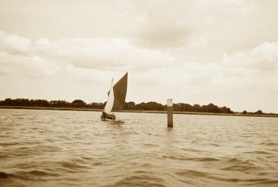 Hickling in Sepia